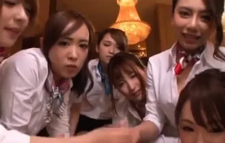 Japanese couples have group sex at a bath house