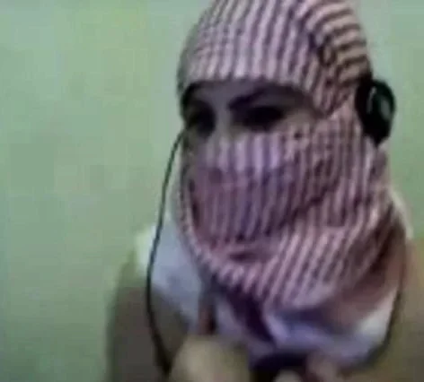 Palestine Arab Hijab Girl show her Big Boobs in Webcam