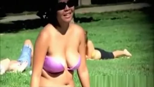 Awesome Tits in Purple Bra