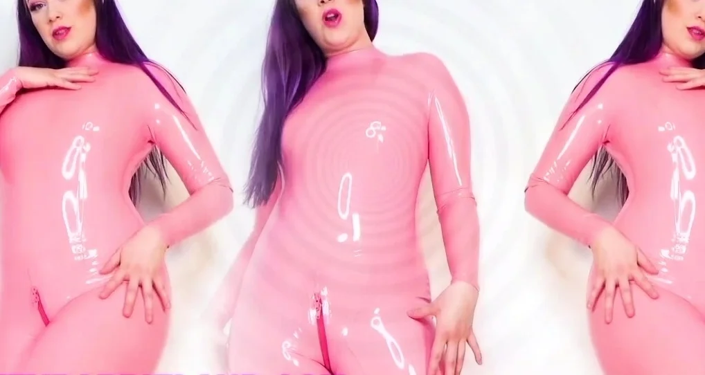 Extreme fetish latex play