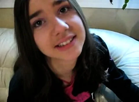 Teen POV blowjob for a big cock