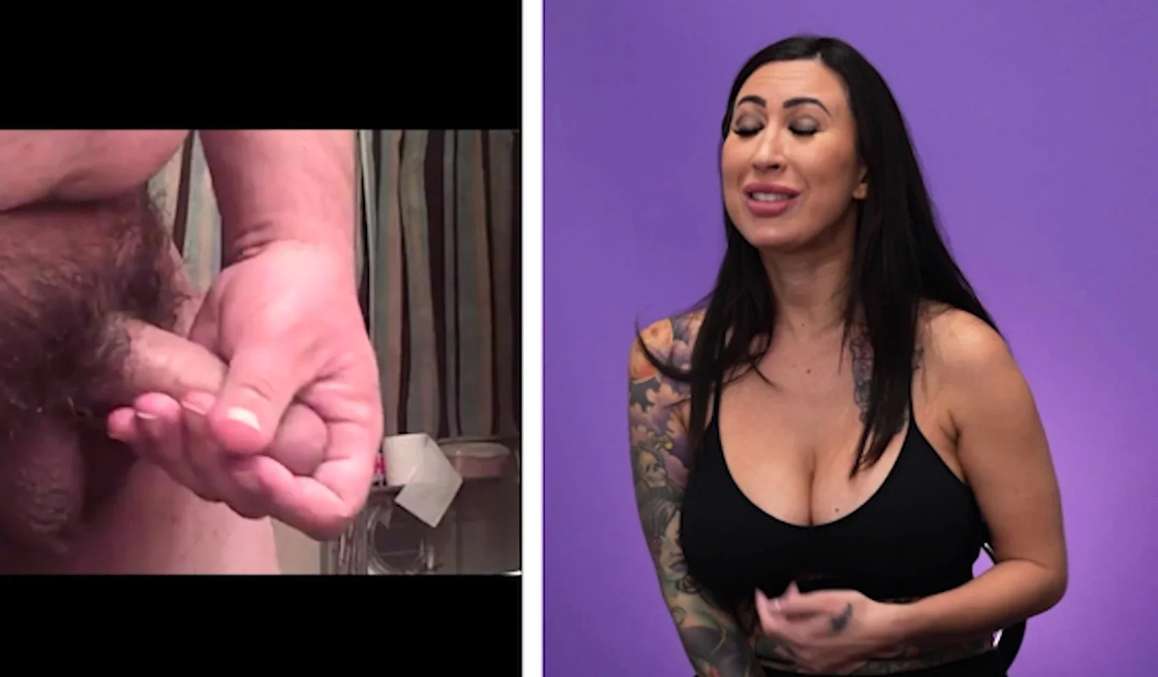 When Lily Reacts to a Series of Small Dicks