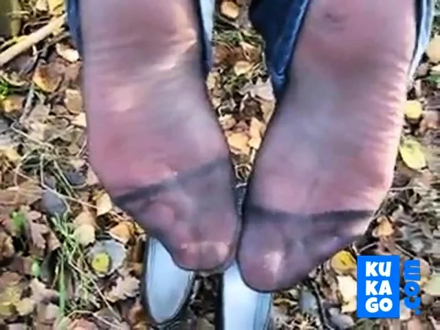 cum on german milf nylon soles