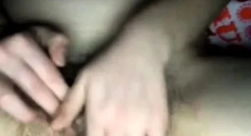Hairy Unshaved Young Whore Rubs Her Pussy For WebCam!!!