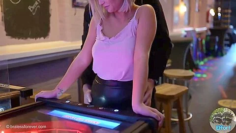 Anne Naughty At The Bar