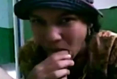 Desi girl eating big Indian cock