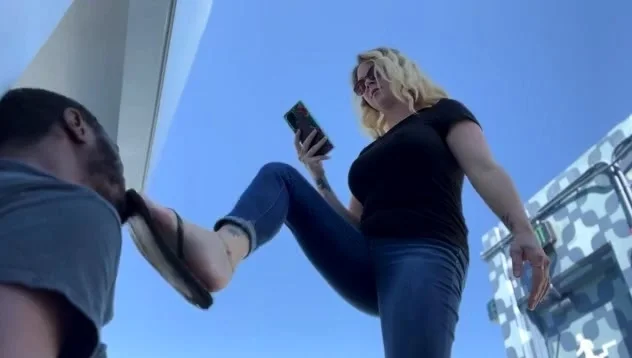 Blonde youngsters Foot Fetish