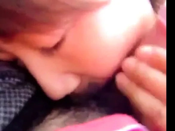 Amateur Asian outdoor bj