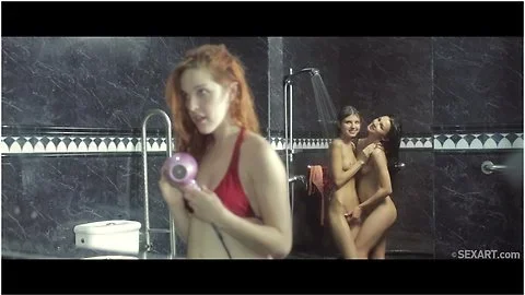 Neighbors Episode 4 - Bad Girl Again - Amarna Miller & Gina Gerson & Rosaline Rosa
