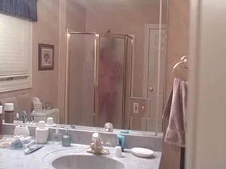 wife in the shower