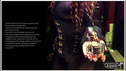 Chastity Dominatrix - I Can Be Your Keyholder - Chastity Mistress