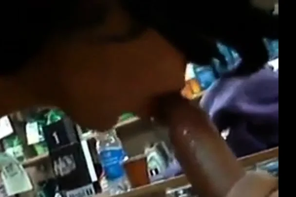 Russian employees teens suck her boss in the store