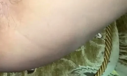 Fucks a bitch with a hairy pussy and cums, Homemade close-up