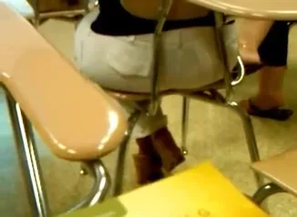 Candid View of Sitting Ass