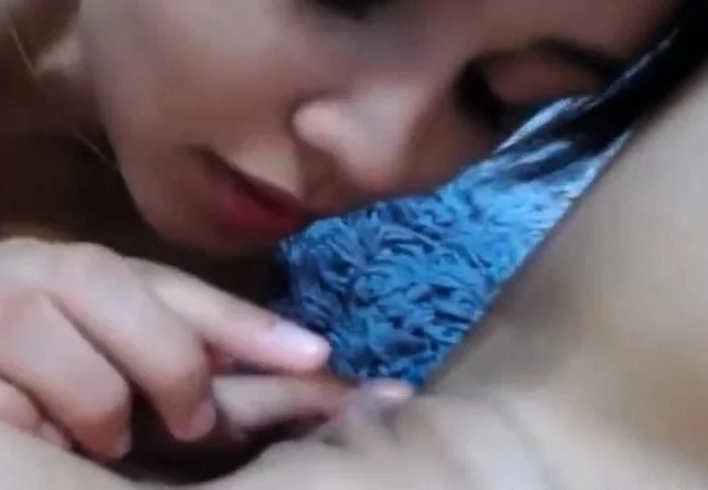 Hot Lesbian Close Up Cunnilingus on Shaved Pussy