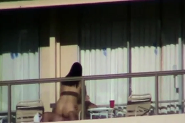 HOTEL BALCONY FUCK!!!!