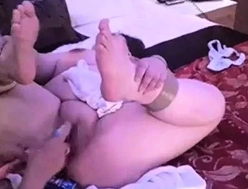 Chubby  Amateur Asian mature toy play