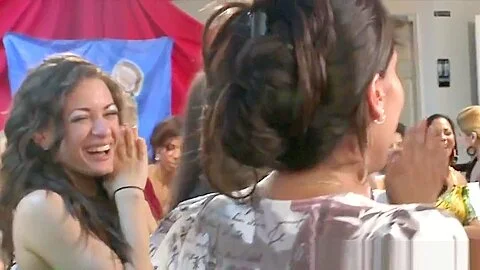 Amateur babe cockrides at bachelorette party