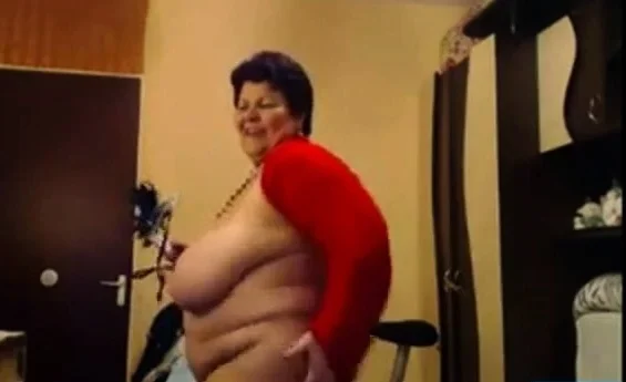 bbw granny dance