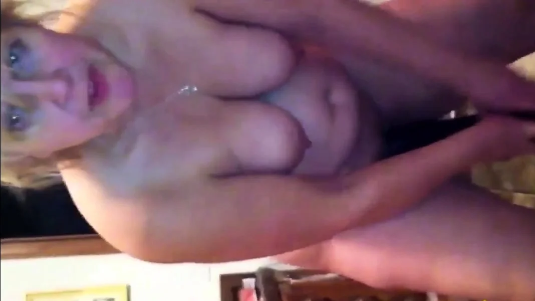 Blonde Girl Fulfills Her Big Black Dildo Fantasy