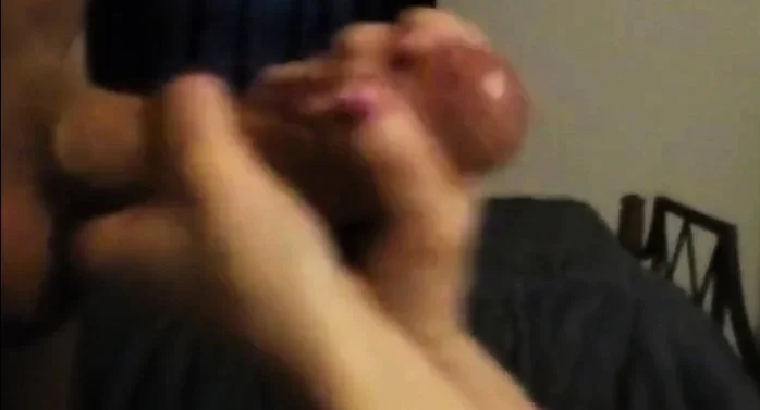 hand job with cum in hand