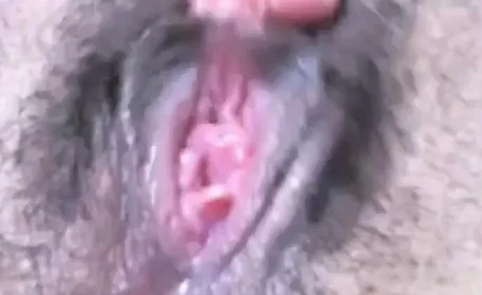 WET AND HAIRY PUSSY
