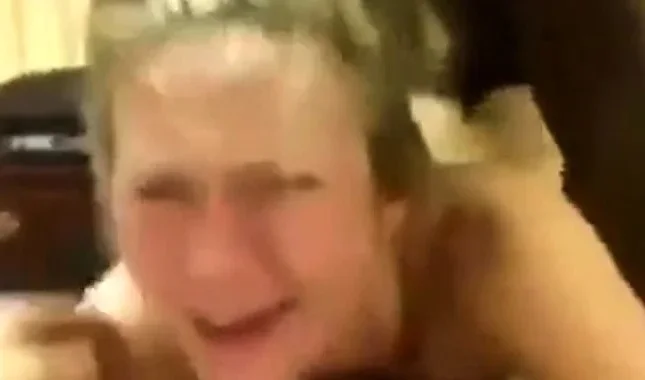 Blond girl fucked by BBC while sucking hubby
