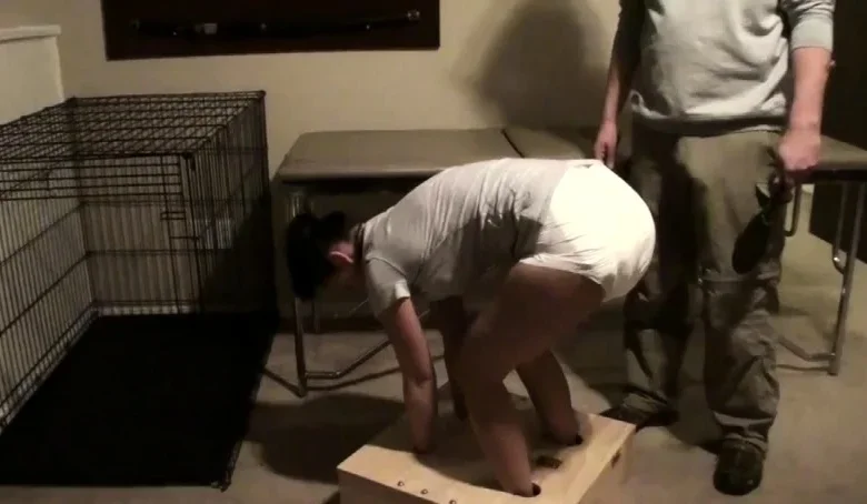 Nikki: Spanked in Standing Stockade