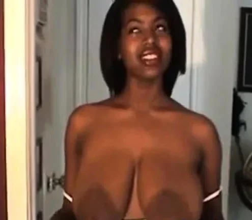 Big areolas on black girl