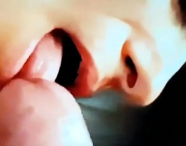 slut slowed Italian blowjob cumshot in mouth