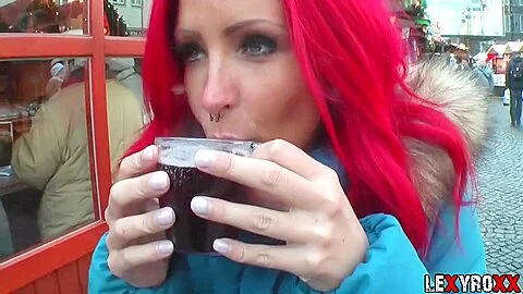 Lexy Roxx In Auf Dem Weihnachtsmarkt Abgefullt Und Ao Dur