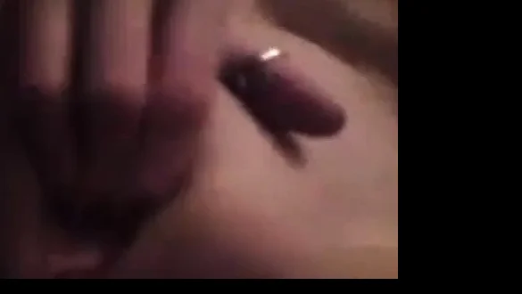 Bating tight pussy in bathroom