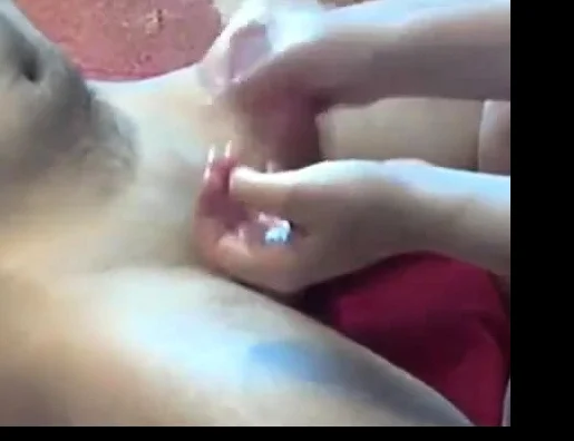 GF give me an other Handjob play with balls nice cum