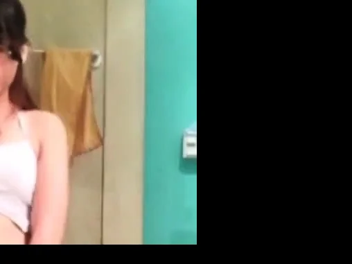 Asian sexy GF chinese webcam tease