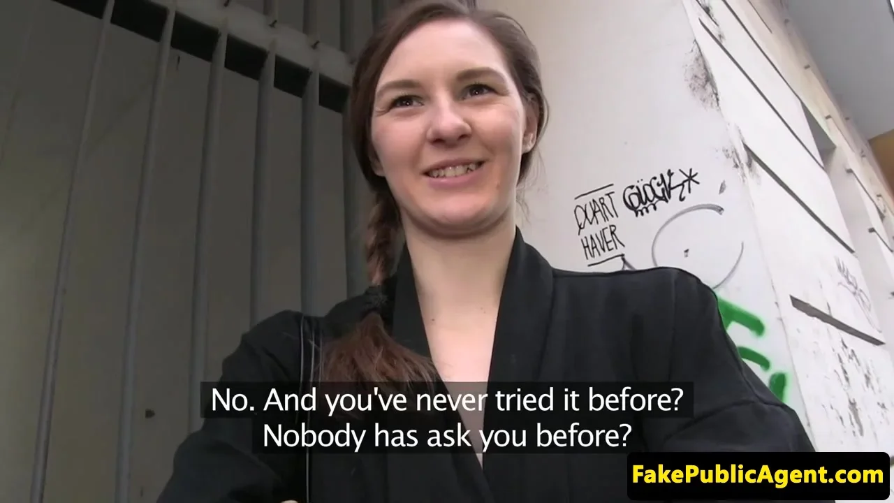 Pulled girlnextdoor public fucked for cash
