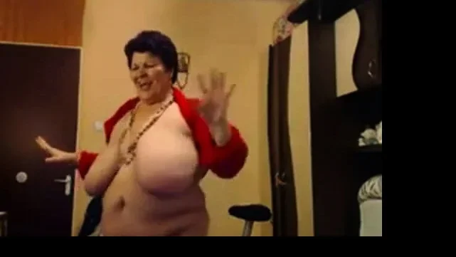 bbw granny dance