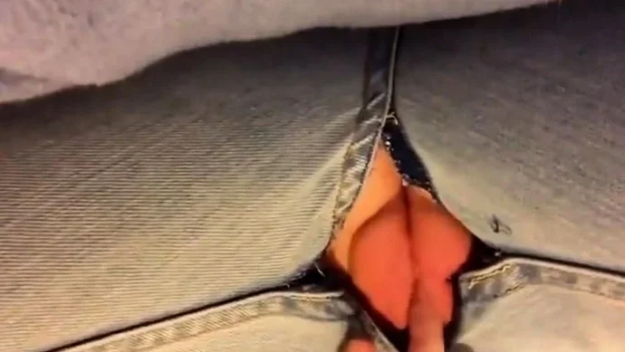 torn jeans
