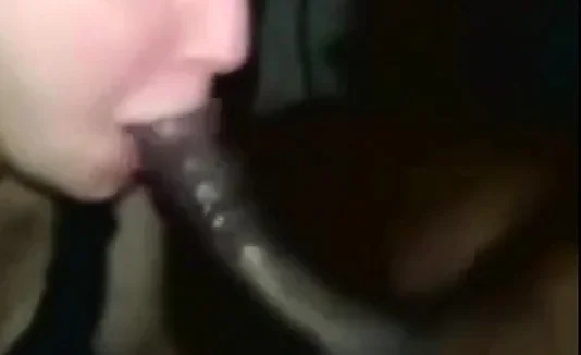 White Bitch Gagging On BBC