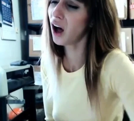 caught in the office