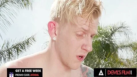 Teamy Bisexual Threesome With Anal Double Penetration