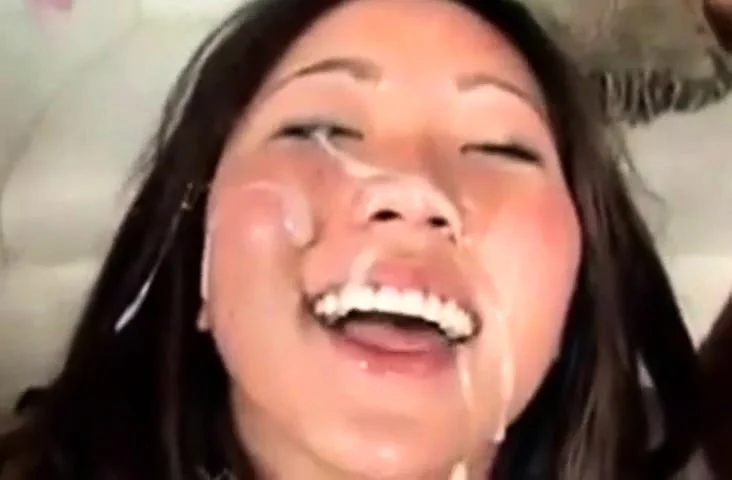 Asian Whore Double Cum Facial