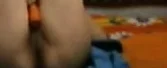 Granny Masturbates with a carrot 1
