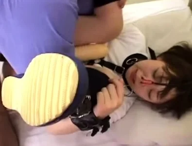 Jerking a big cock in close up