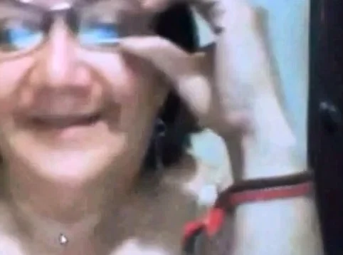ecuadorian granny watching my cock