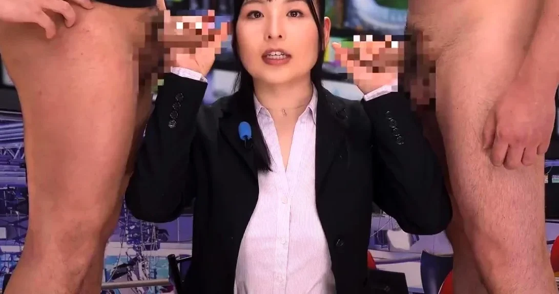 JAV Newscaster Cum Bukkake