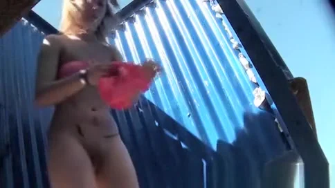 in changing booth