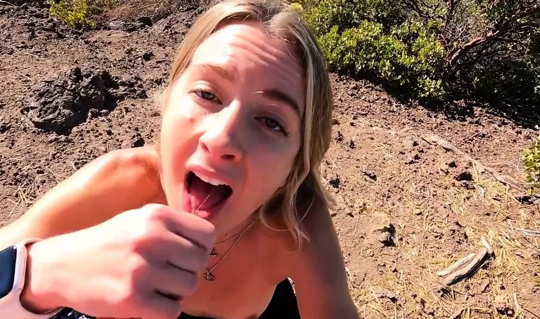 Public Blowjob on a Mountain Top
