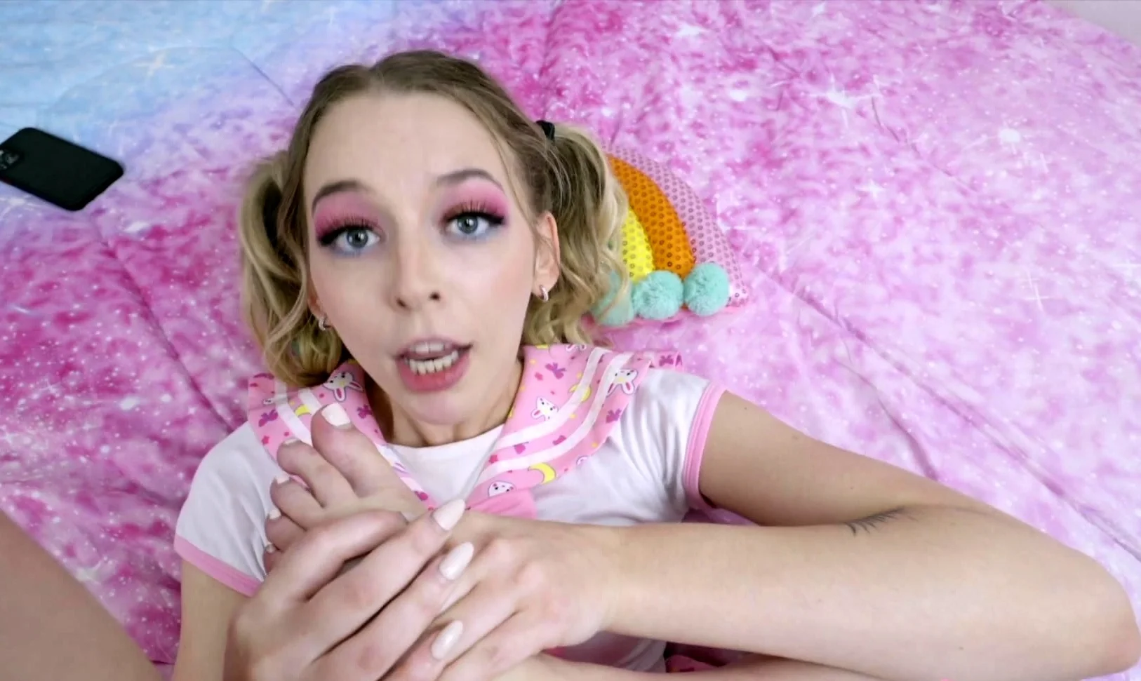 Amateur blonde teen emily austin fucked in pov
