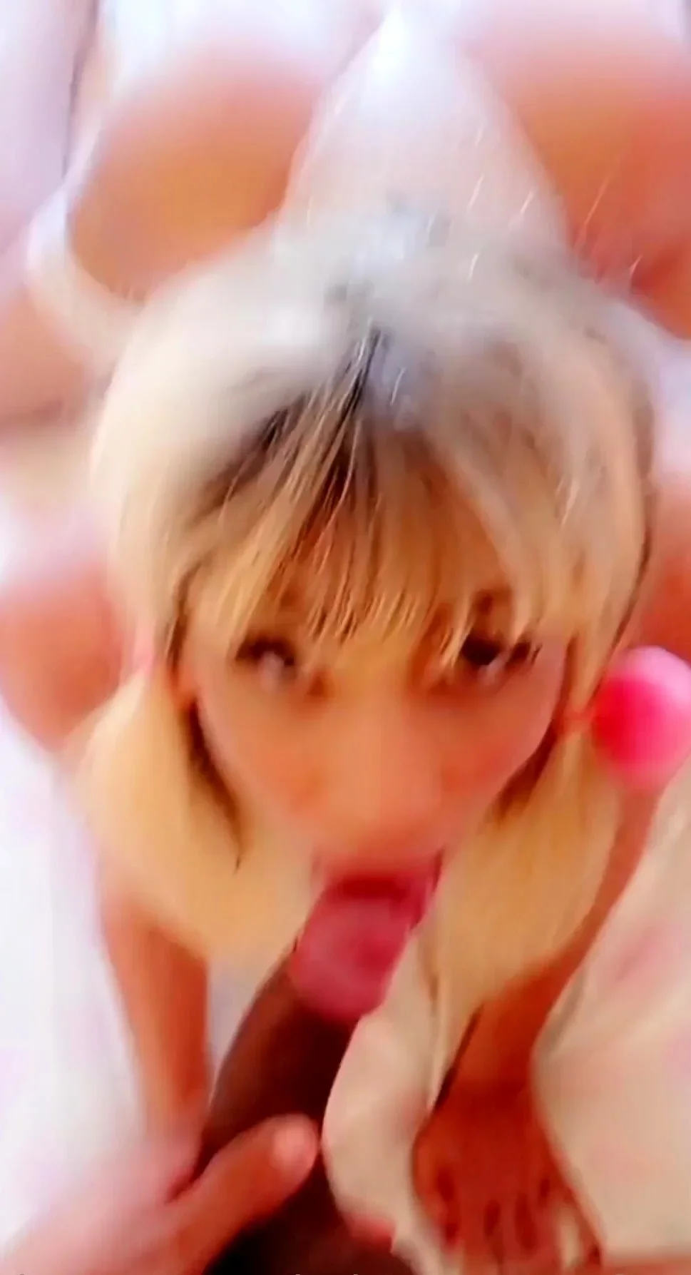 Sexy blonde teen blowjob and gangbanged then creampied