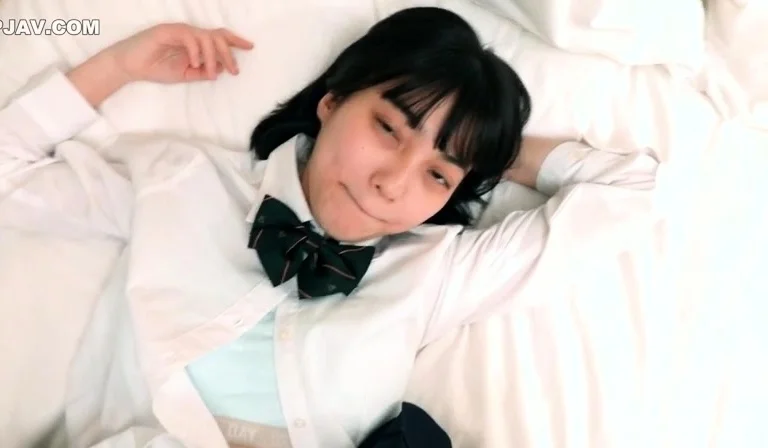Japanese teen with hairy spread pussy uncensored